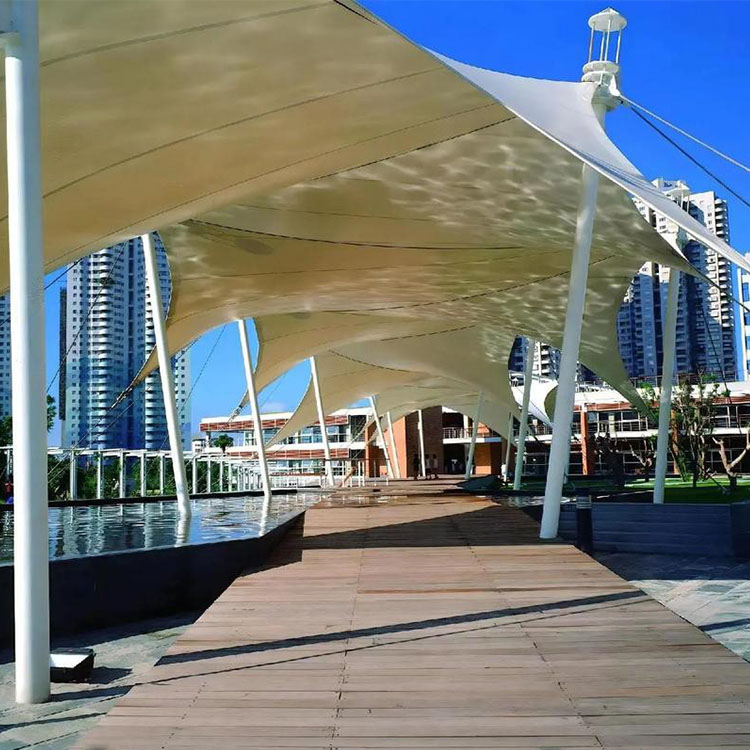 泌阳县膜结构景观棚